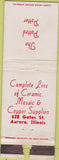 Matchbook Cover - The Potted Potter Aurora IL WORN