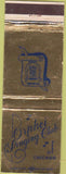 Matchbook Cover - Orphei Singing Club Chicago IL