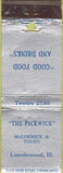 Matchbook Cover - The Pickwick Lincolnwood IL WEAr