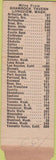 Matchbook Cover - Shamrock Tavern Longview WA shuffleboard WEAR