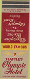 Matchbook Cover - Olympic Hotel Seattle WA SAMPLE