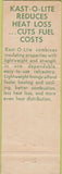 Matchbook Cover - Metropolitan Refractories Kearny NJ