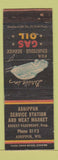 Matchbook Cover - Ashippun oil gas WI WORN