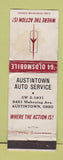 Matchbook Cover - 1964 Oldsmobile Austintown OH POOR STAINED