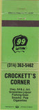 Matchbook Cover - Phillips 66 Crockett's Corner WI?