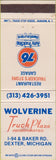 Matchbook Cover - Union 76 oil gas Dexter MI