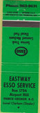 Matchbook Cover - Esso Oil Gas Prince George BC Canada