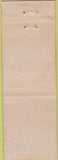 Matchbook Cover - Orange Cafe Brownwood TX