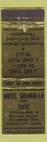 Matchbook Cover - Motel Shangri LA Cafe Dodge City KS