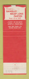Matchbook Cover - The Surrey Restaurant Wilmington DE