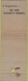 Matchbook Cover - Andy's Inn Fairmont Corners Worn