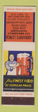 Matchbook Cover - Armand's Lunch Pawtucket RI Federal