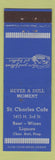 Matchbook Cover - St Charles Cafe