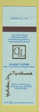 Matchbook Cover - Holiday Inn Northwest Oklahoma City OK