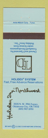 Matchbook Cover - Holiday Inn Northwest Oklahoma City OK