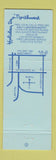 Matchbook Cover - Holiday Inn Northwest Oklahoma City OK