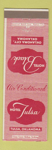 Matchbook Cover - Hotel Black Oklahoma City OK