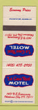 Matchbook Cover - La Casa Real Motel Oklahoma City OK