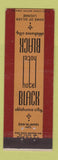 Matchbook Cover - Hotle Black Oklahoma City OK
