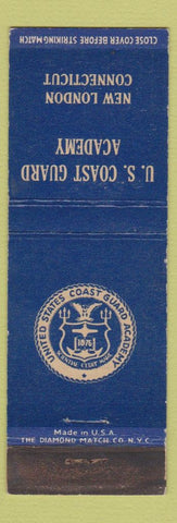 Matchbook Cover - US Coast Guard Academy New London CT