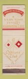Matchbook Cover - Officers' Club Fort Monmouth NJ