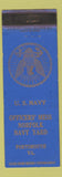 Matchbook Cover - US Navy Officers' Mess Norfolk Navy Yard Portsmouth VA