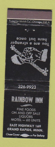Matchbook Cover - Rainbow Inn Grand Rapids MN WEAR