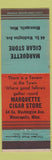 Matchbook Cover - Marquette Cigar Store Minneapolis MN