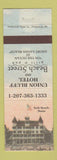 Matchbook Cover - Union Bluff Hotel Beach Street Grill York Beach ME