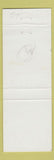 Matchbook Cover - Union Bluff Hotel Beach Street Grill York Beach ME