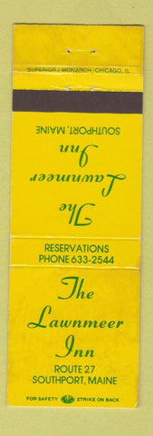 Matchbook Cover - The Lawnmeer Inn Southport ME