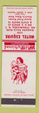 Matchbook Cover - Motel Esquire North Tonawanda NY