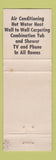 Matchbook Cover - New 29 Motel Council Bluffs IA