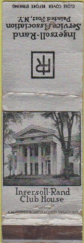 Matchbook Cover - Ingersoll Rand Service Painted Post NY WEAR