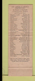 Matchbook Cover - Lafayette Hotel Portland ME