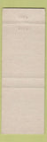 Matchbook Cover - Nipa Hut Redwood City CA
