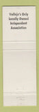 Matchbook Cover - Independence Savings and Loan Vallejo CA