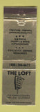Matchbook Cover - The Loft San Jose CA