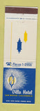 Matchbook Cover - Villa Hotel San Mateo CA