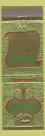 Matchbook Cover - Robin Hood Restaurant Concord CA