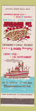 Matchbook Cover - The Showboat St Paul MN