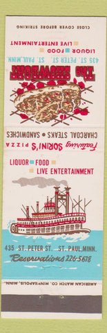 Matchbook Cover - The Showboat St Paul MN