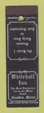Matchbook Cover - Whitehall Inn Camden ME