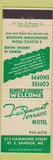Matchbook Cover - Fairmount Terrace Motel Bangor ME