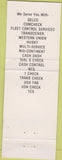 Matchbook Cover - Phillips 66 oil gas Mound City MO