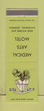 Matchbook Cover - Medical Arts Motel Savannah GA