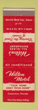 Matchbook Cover - Hilton Motel Crestview FL restaurant