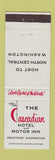 Matchbook Cover - The Cascadian Hotel Wenatchee WA