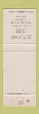 Matchbook Cover - White Pass Motel Natches WA hillbilly
