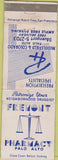 Matchbook Cover - Fremont Pharmacy Palo Alton CA